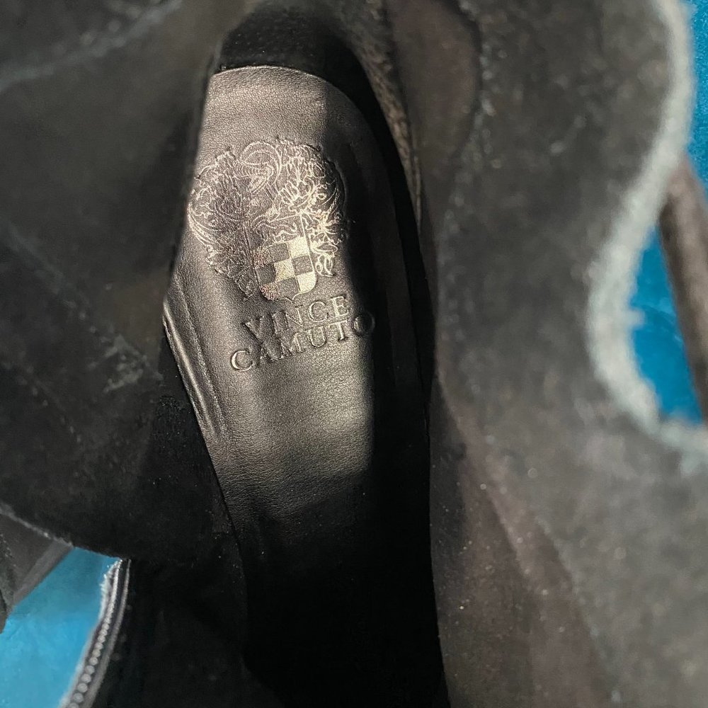 Vince Camuto Carlina Tasseled Bootie Black - Picture 9 of 11